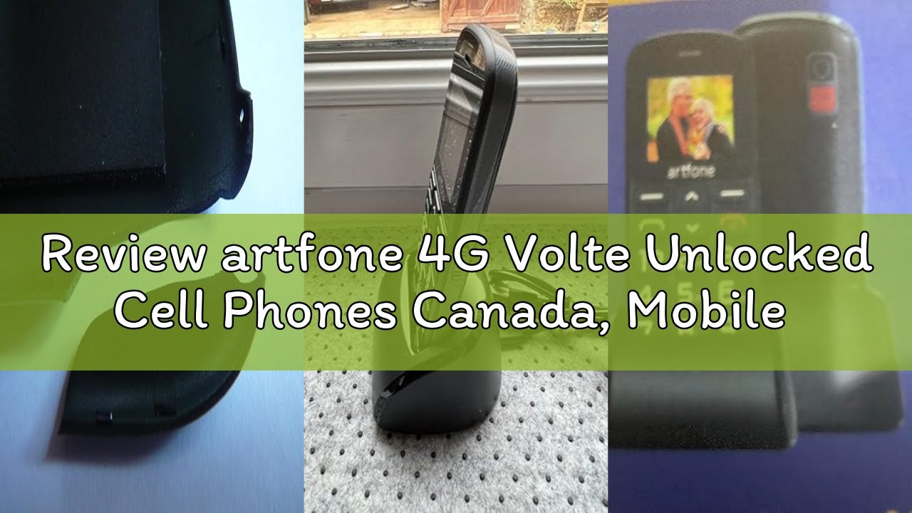 Review artfone 4G Volte Unlocked Cell Phones Canada, Mobile Phone for Seniors with SOS Button, Loud