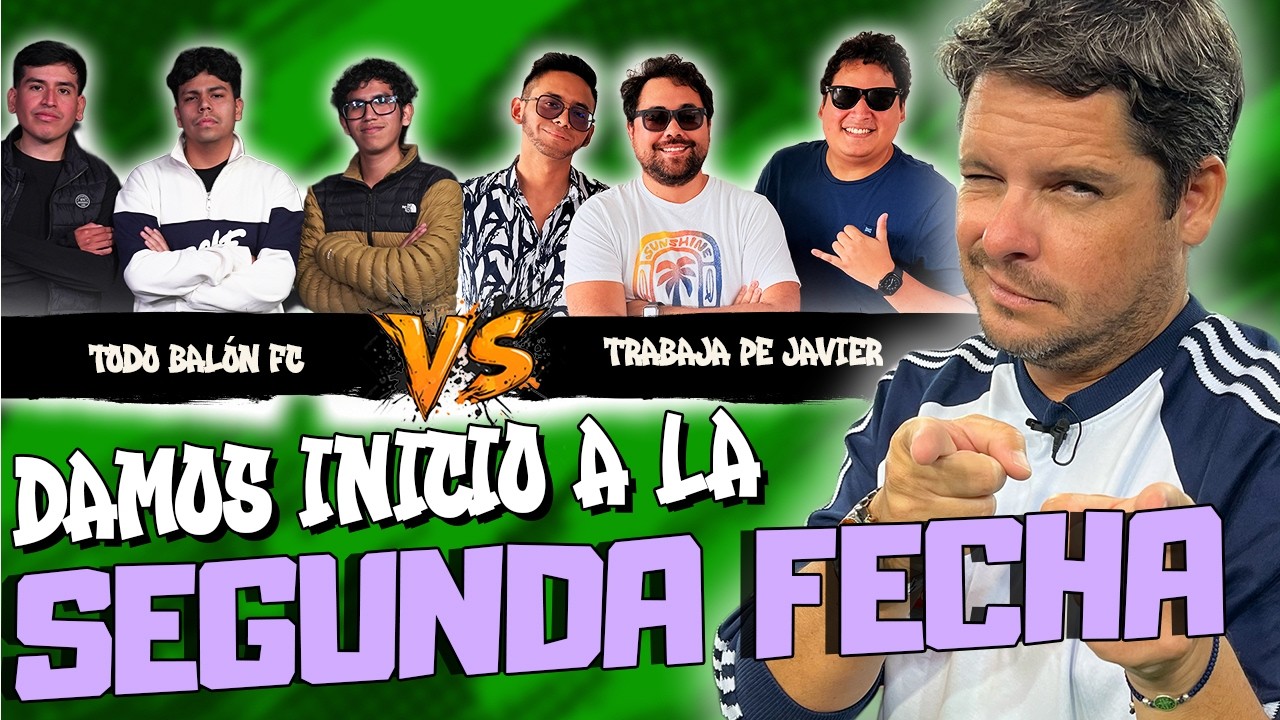 🔴 EN VIVO | TODO BALÓN FC 🆚 TRABAJA PE JAVIER | 100% HINCHAS T2 ⚽️
