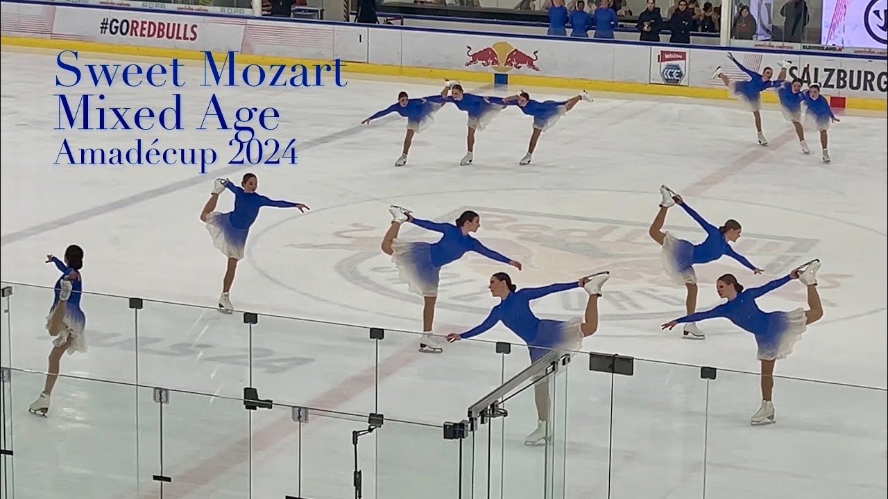 Sweet Mozart Mixed Age 🇦🇹 Amadécup 2024 Free Skating - Synchronized skating