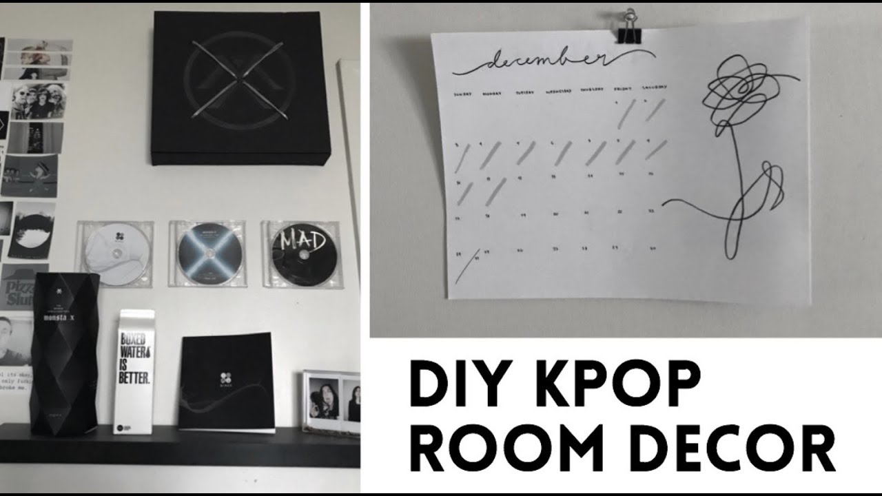 DIY Decora tu cuarto Kpop Ver 2 (BTS, Monsta X & Got7)