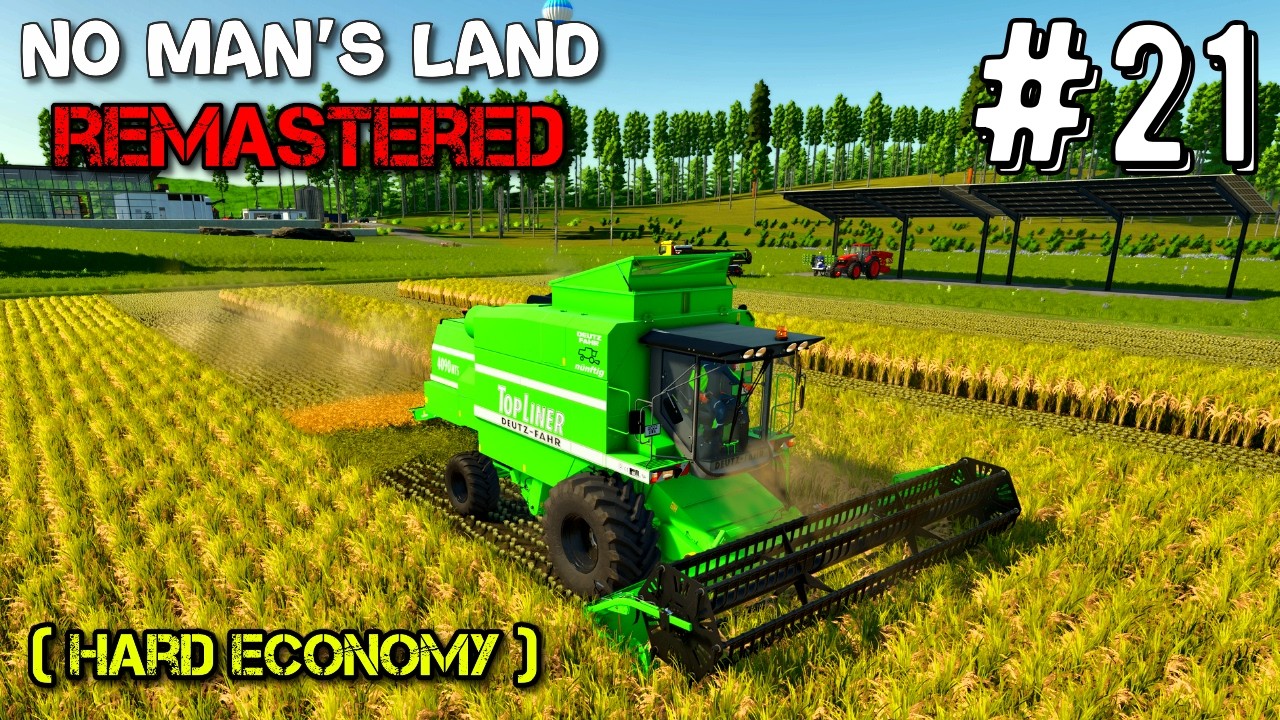 Карта «Ничейная земля» — Начальная ставка 0$ — Таймлапс, эпизод 21, Farming Simulator 25, геймпле...