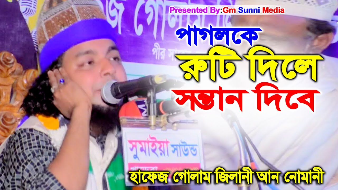 পাগলকে রুটি দিলে সন্তান দিবে।হাফেজ গোলাম জিলানী আন নোমানী | Hafez Golam Gilani Nomani