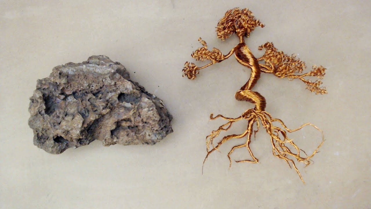 How to make Wire Tree on Rock