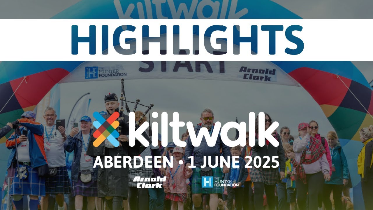 Aberdeen Kiltwalk 2025 Highlights