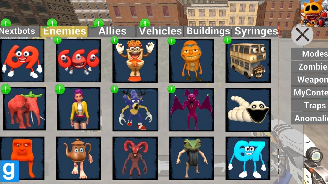 🌈 9.6.4 Nextbots в моде «Площадка»! Новое обновление уже доступно!