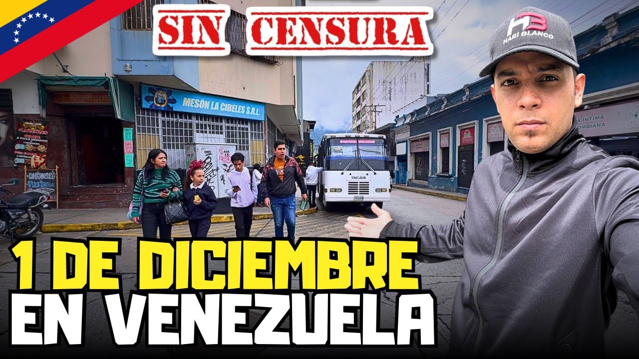 🚨EN CALIENTE: Hoy 1 de Diciembre EN LAS CALLES DE VENEZUELA ¿qué está sucediendo?🇻🇪😱 