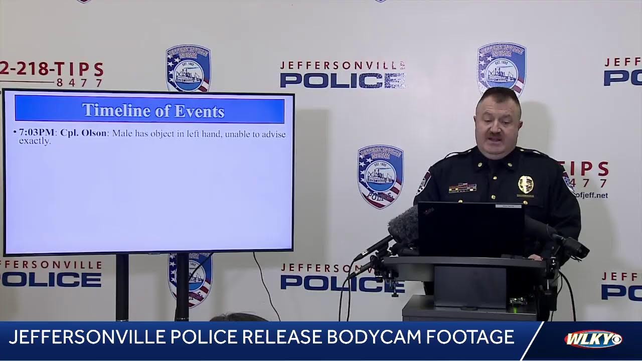 Jeffersonville Police releasing bodycam footage