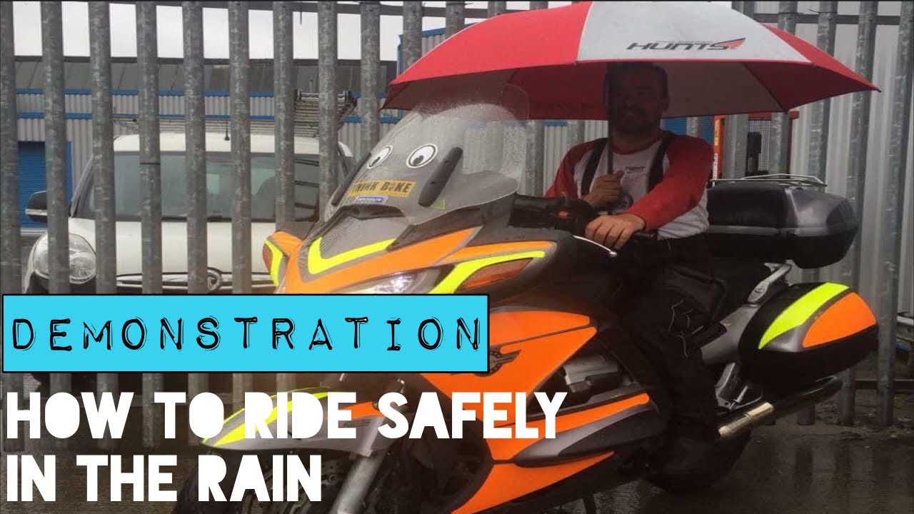 Top Tips For Riding In The Rain Where Your Riding Style Needs To Change
