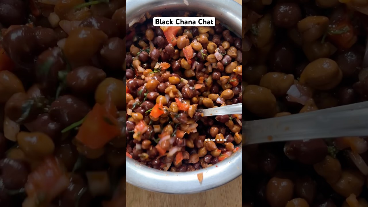 Famous black chana chaat recipe॥Weight loss recipes॥ #youtubeshorts #weightlossmeals #chanachaat