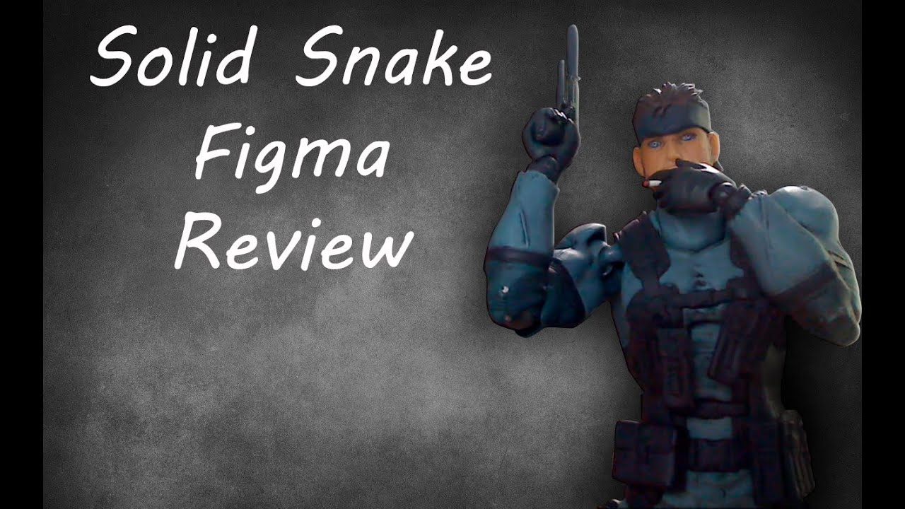 Solid Snake Figma Review - BR