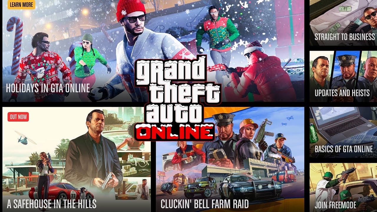 GTA 5 Online - Safehouse Update , Michael's Back, Mansions, And More...