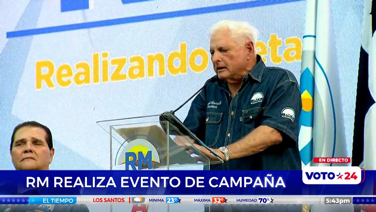 Ricardo Martinelli lanza campaña presidencial un día después de decisión que ratifica condena