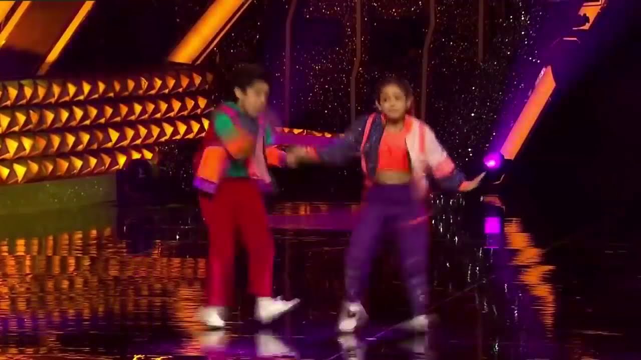 sanchit and Florina dance performance super dancer 4