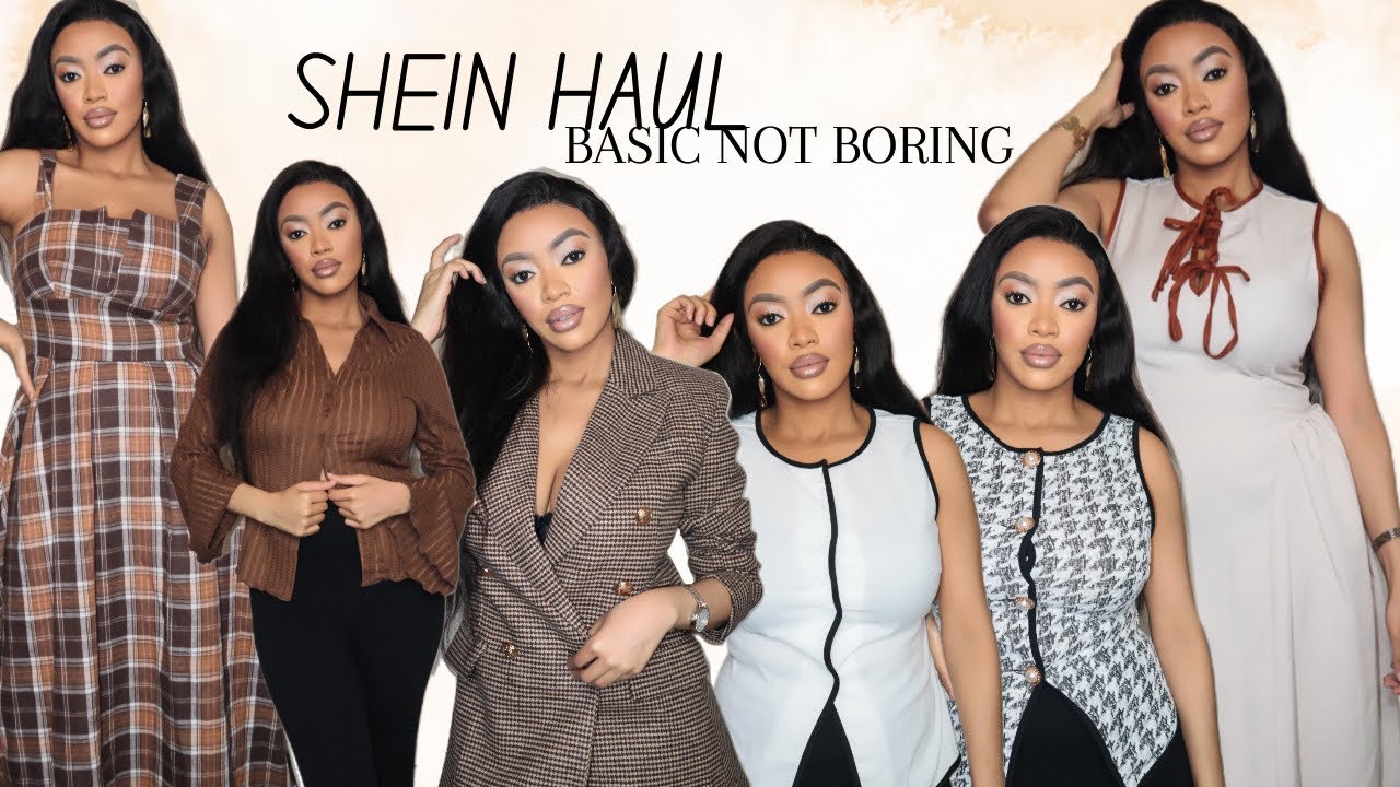 SHEIN Fit check|| SHEIN-TRY-ON-HAUL|| SHEIN basic not boring||