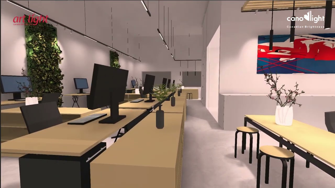 canolight office lighting design