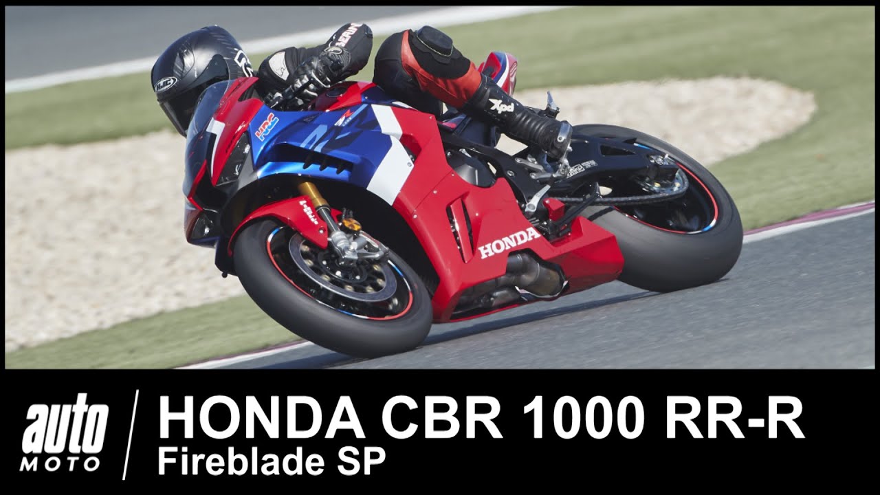 2020 Honda CBR 1000RR-R Fireblade 217 ch 1er Essai POV Auto-Moto.com