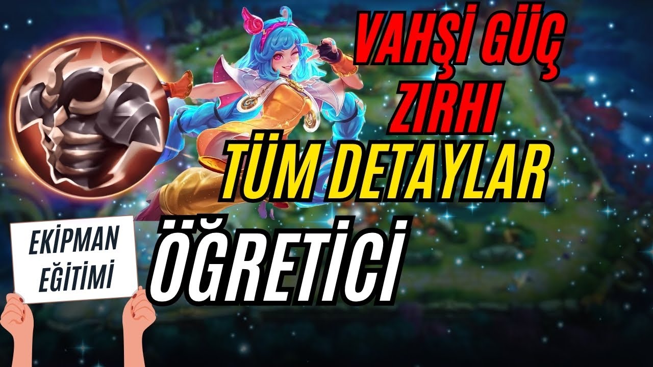 MLBB VAHŞİ GÜÇ ZIRHI EKİPMAN EĞİTİMİ! BOL DIRDIR BOL SKOR! - CİCİ MOBİLE LEGENDS