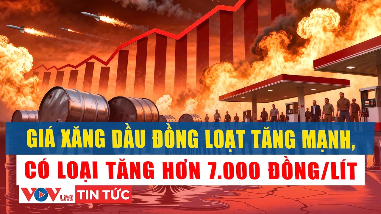 Xung đột Mỹ, Israel với Iran khiến giá xăng dầu tăng mạnh | VOVLive