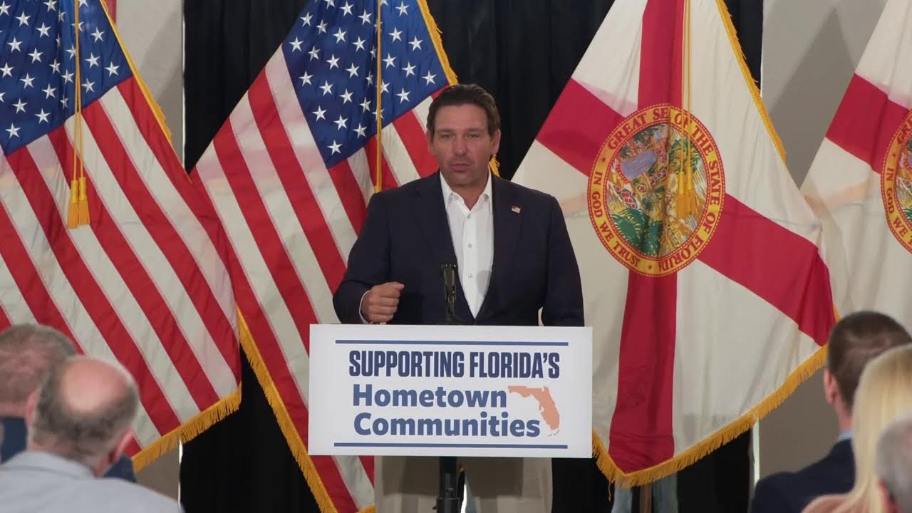 Governor DeSantis Awards $311 Million for Infrastructure Repair in 37 Florida Communities