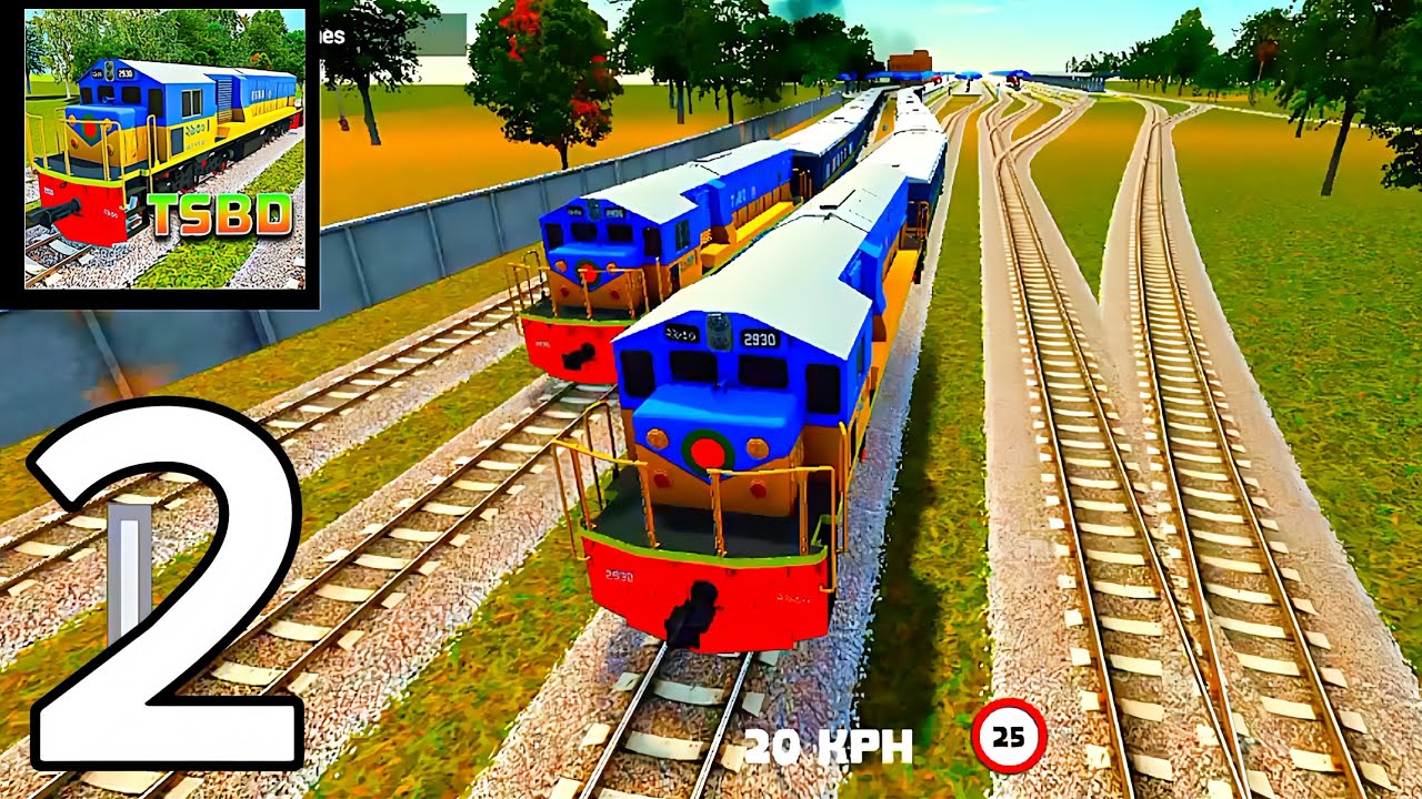 TRAIN SIMULATOR BANGLADESH 😍 ANDROID GAMEPLAY [PART-2]