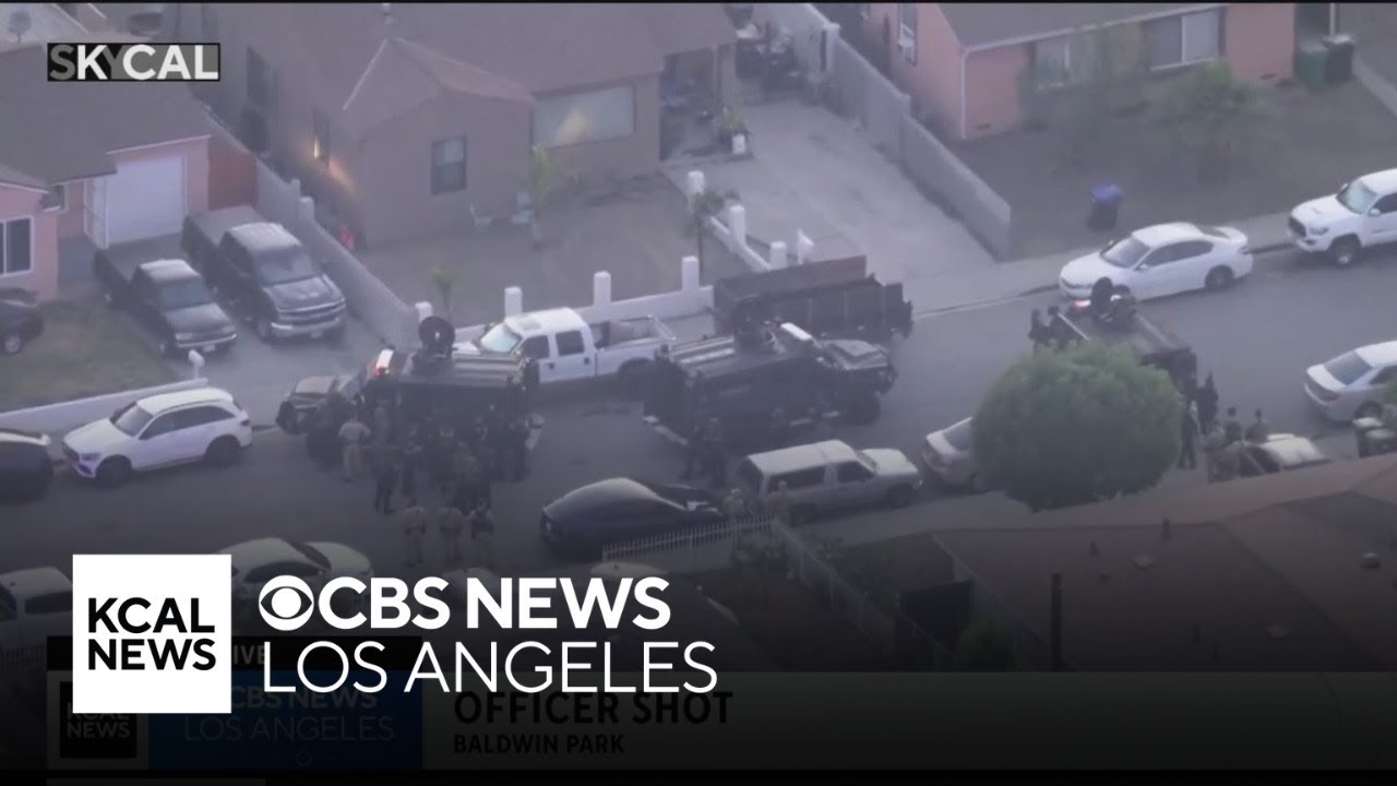 Officer hospitalized after shooting in Baldwin Park