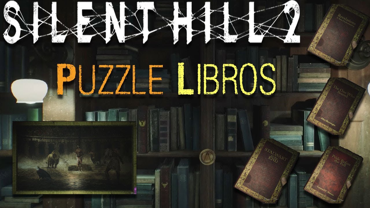 Silent Hill 2 Remake - Puzzle Estanter&iacute;a LIBROS - P2 Hotel Lakeview - #silenthill2remake