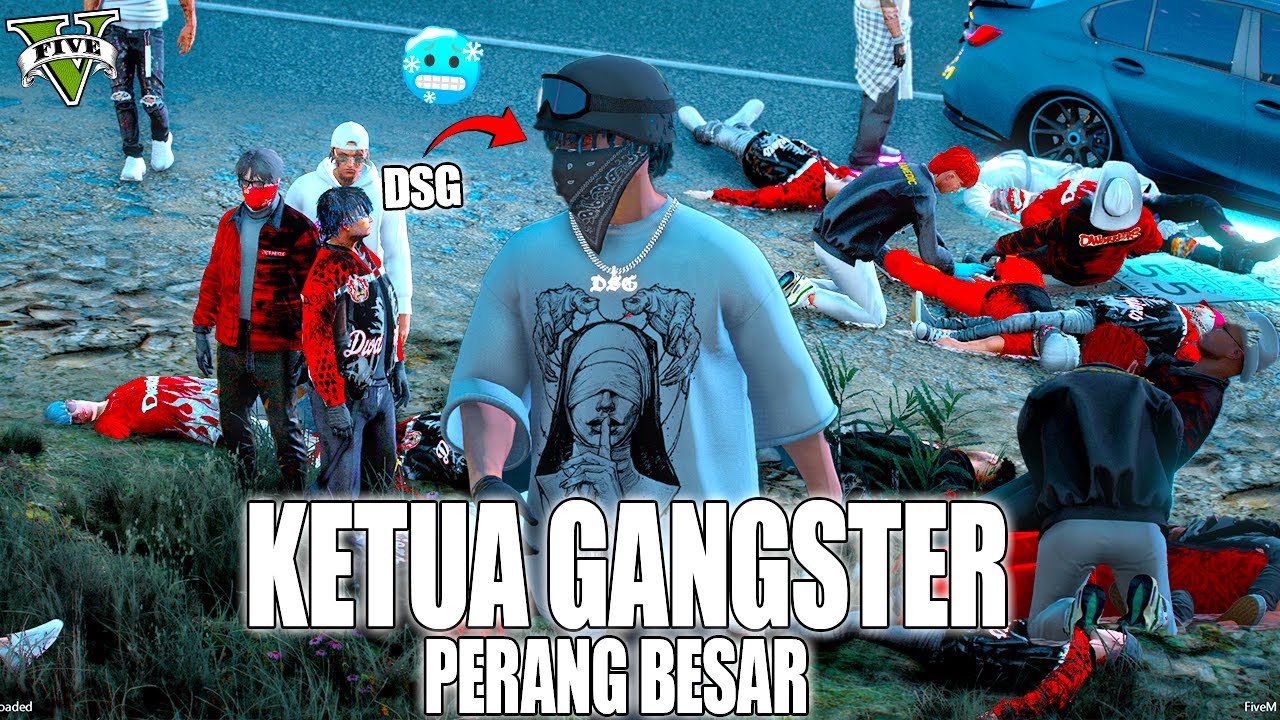 AMARAH KETUA GANGSTER SAAT ANGGOTANYA DI TEMBAKI !! GTA 5 ROLEPLAY
