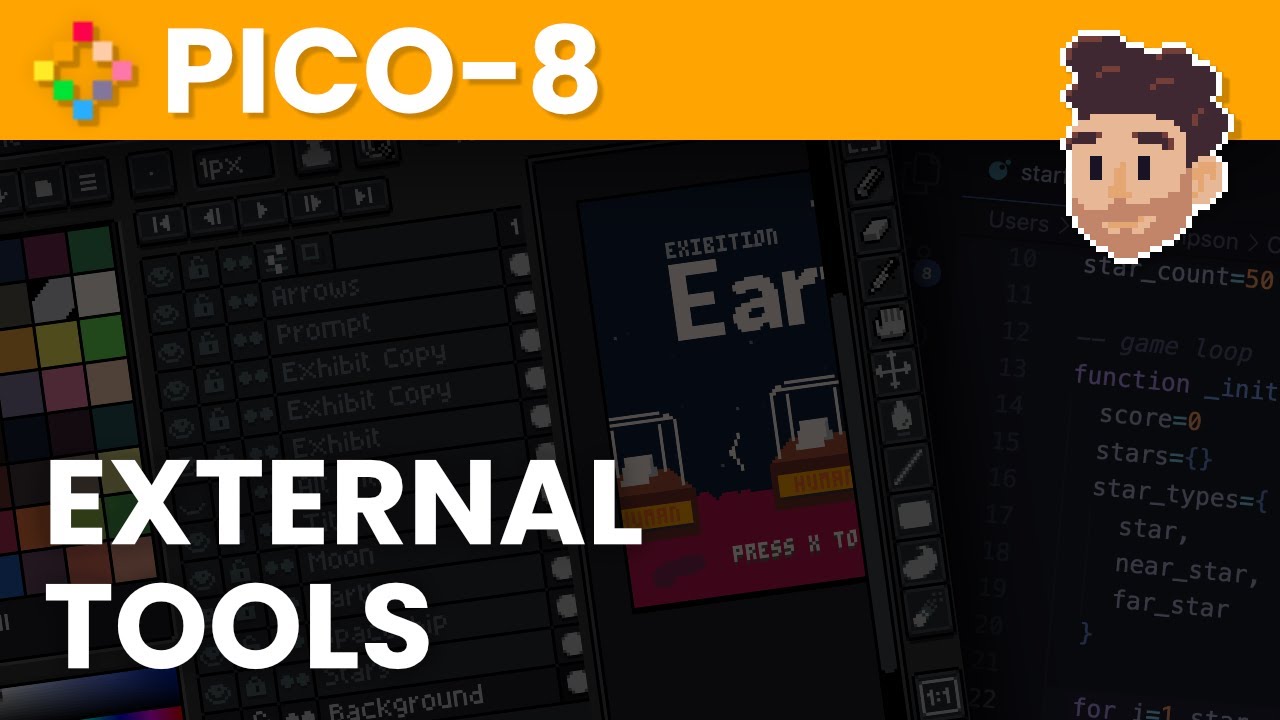 Using External Tools with PICO-8
