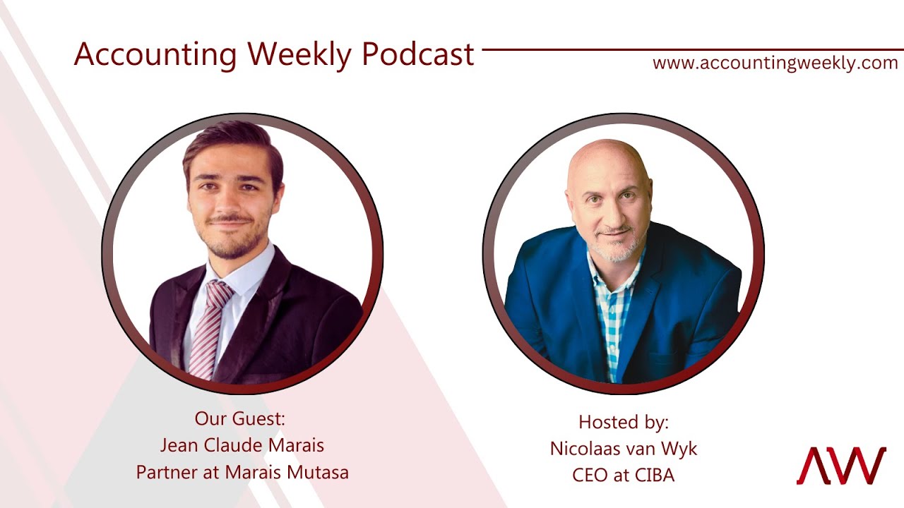 Accounting Weekly Interview with JC Marais - Partner at Marais Mutasa