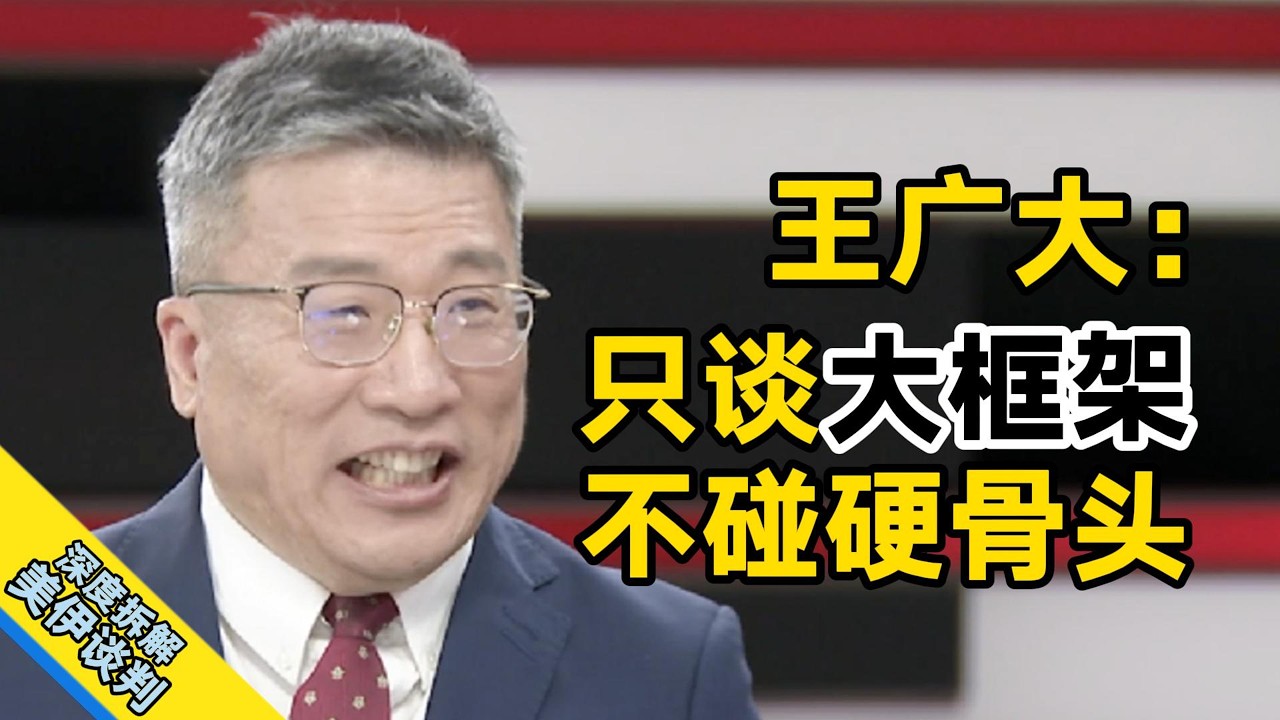 【学者锐评】王广大：美伊谅解备忘录只是临时框架，核心制裁美国绝不松口