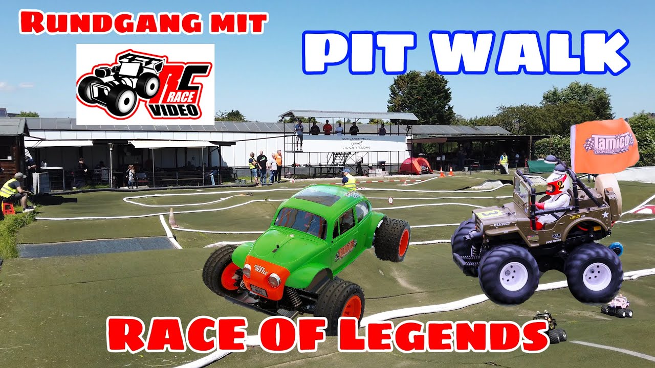 Tamiya Legenden - Pit Walk beim 
