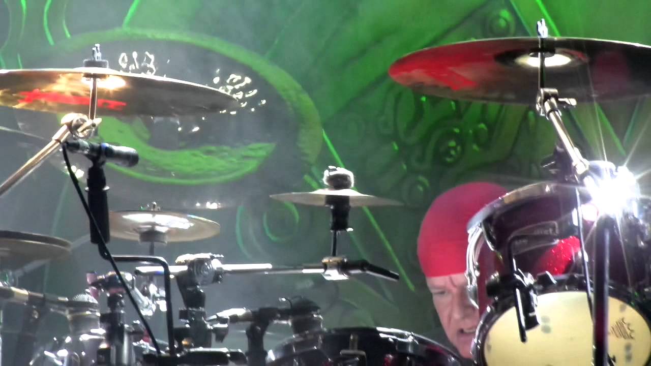 Nigel Glockler  - Drum Solo (SAXON - Spanish Tour 2013)