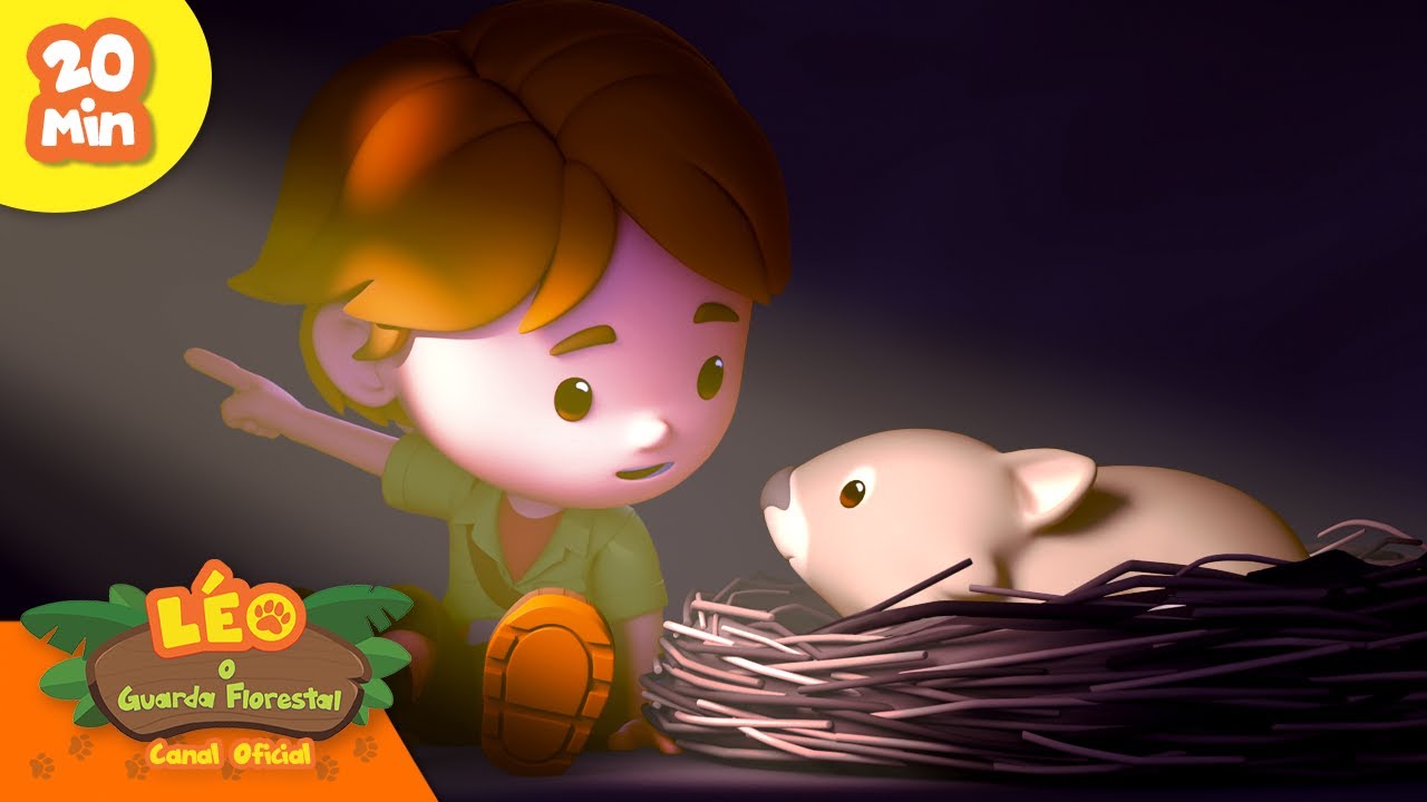 RESGATES DE ANIMAIS LEGENDÁRIOS! 🤯👏 Menino encontra Pal 🥺 | Leo, O Guarda Florestal | Animação