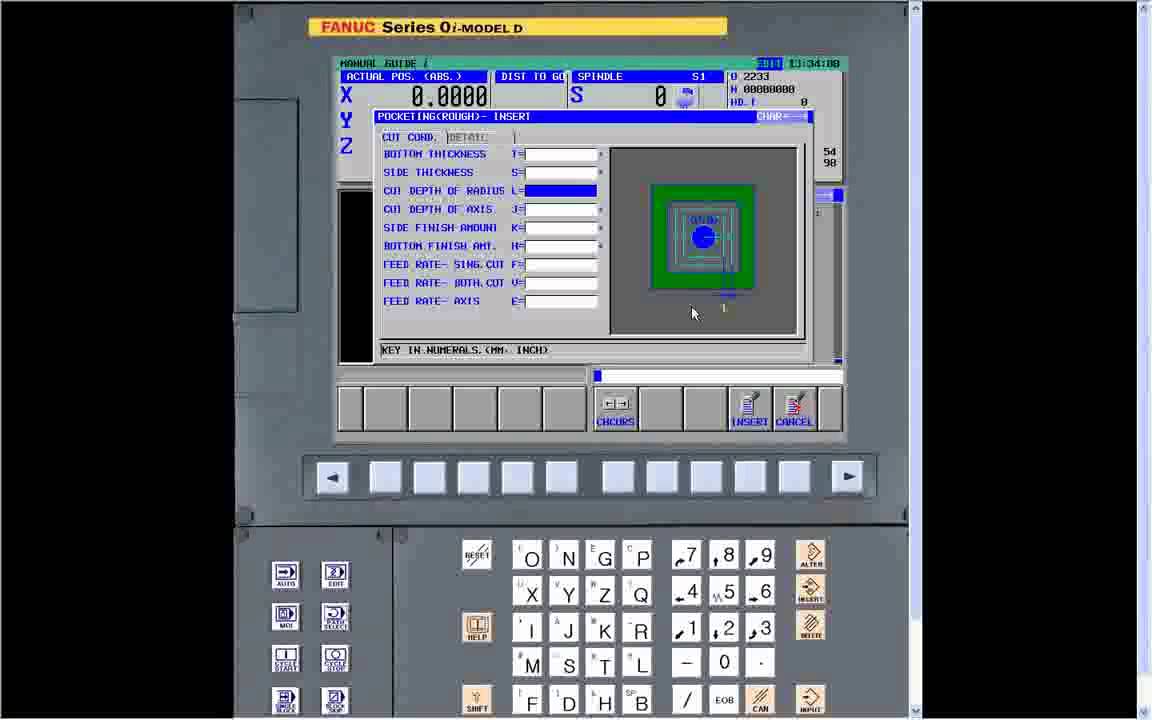 FANUC MANUAL GUIDE i Part 3 Creating a Basic Milling Program