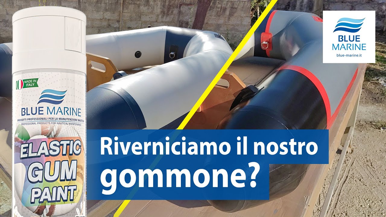 Verniciare un Gommone
