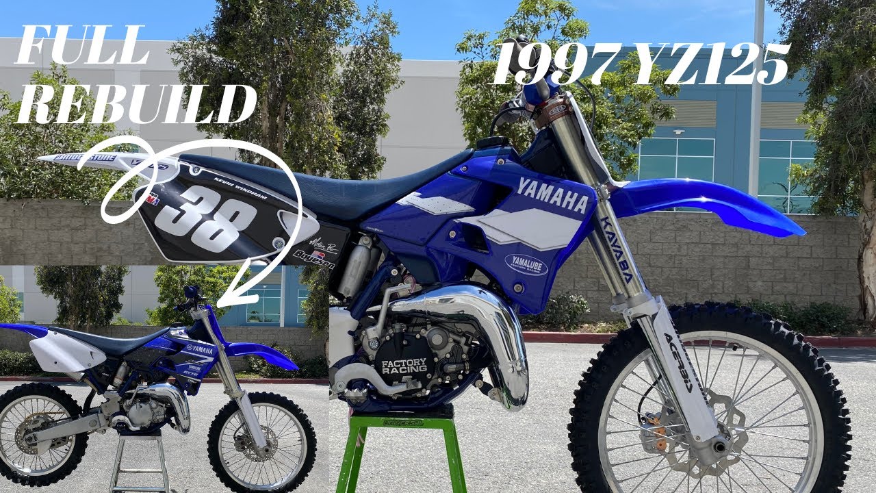 1997 YZ125 Full Rebuild in 17 Minutes!