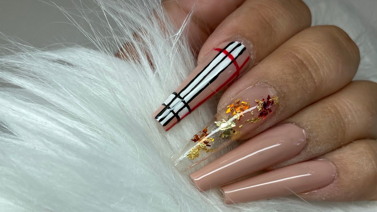Aprés Gel X Set| Fall Set| watch me do my nails ❤️