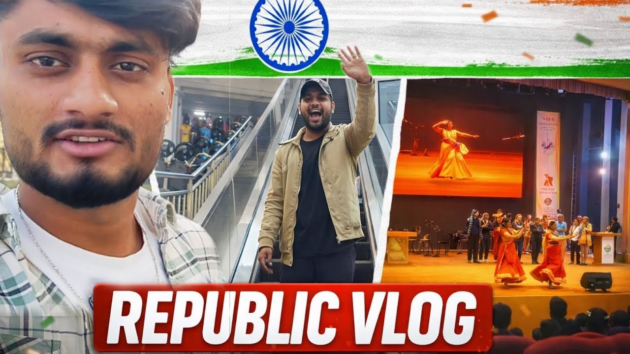 🇮🇳 Republic Day Vlog | Parade, Dance & Full Josh || kanpur University || Csjmu || shivam Verma ||
