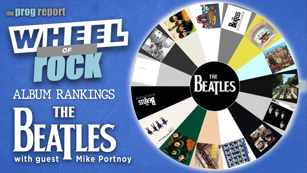 Wheel of Rock - Ranking The Beatles Studio Albums with guest Mike Portnoy (Albums Tier List)