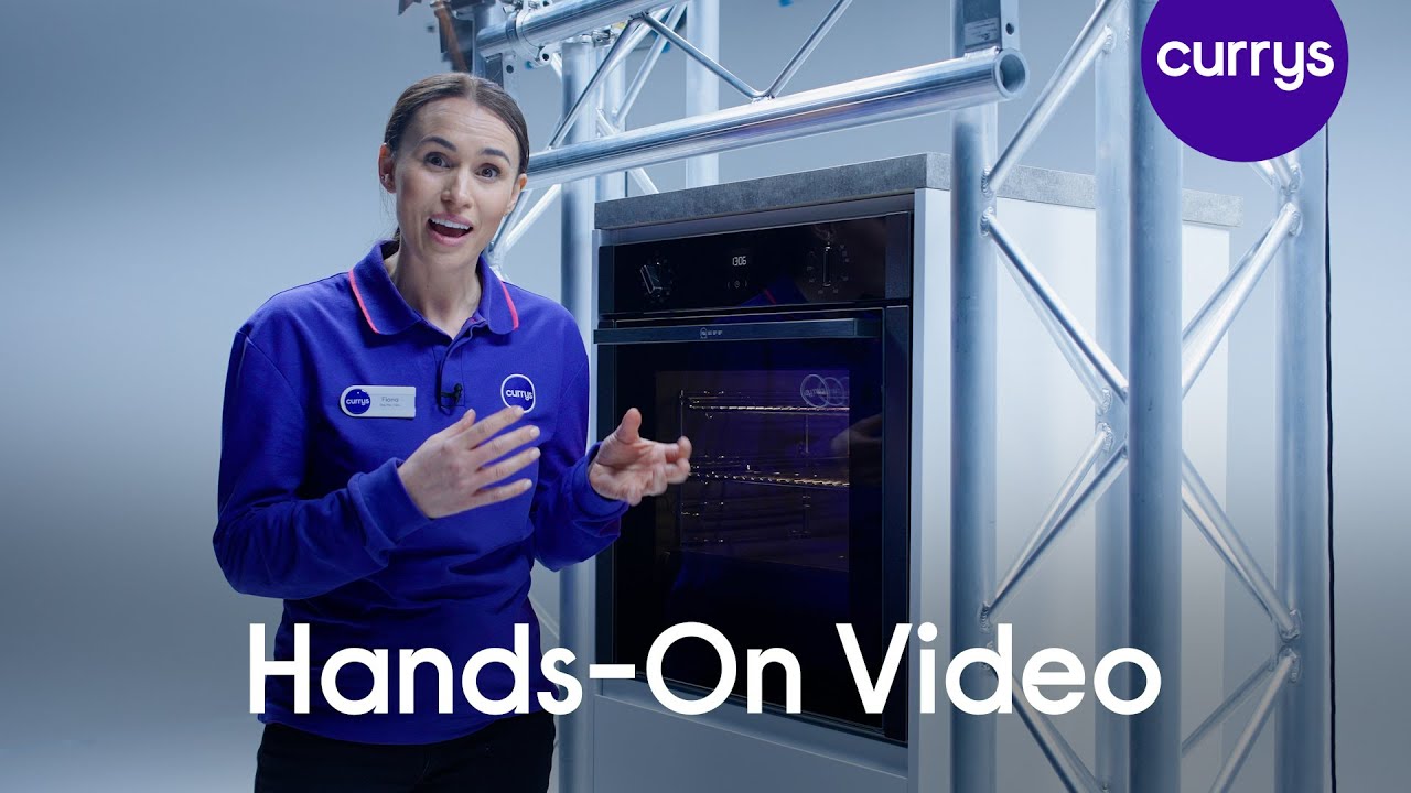 Neff Slide&Hide® N50 B3ACE4HG0B Electric Oven - Hands On