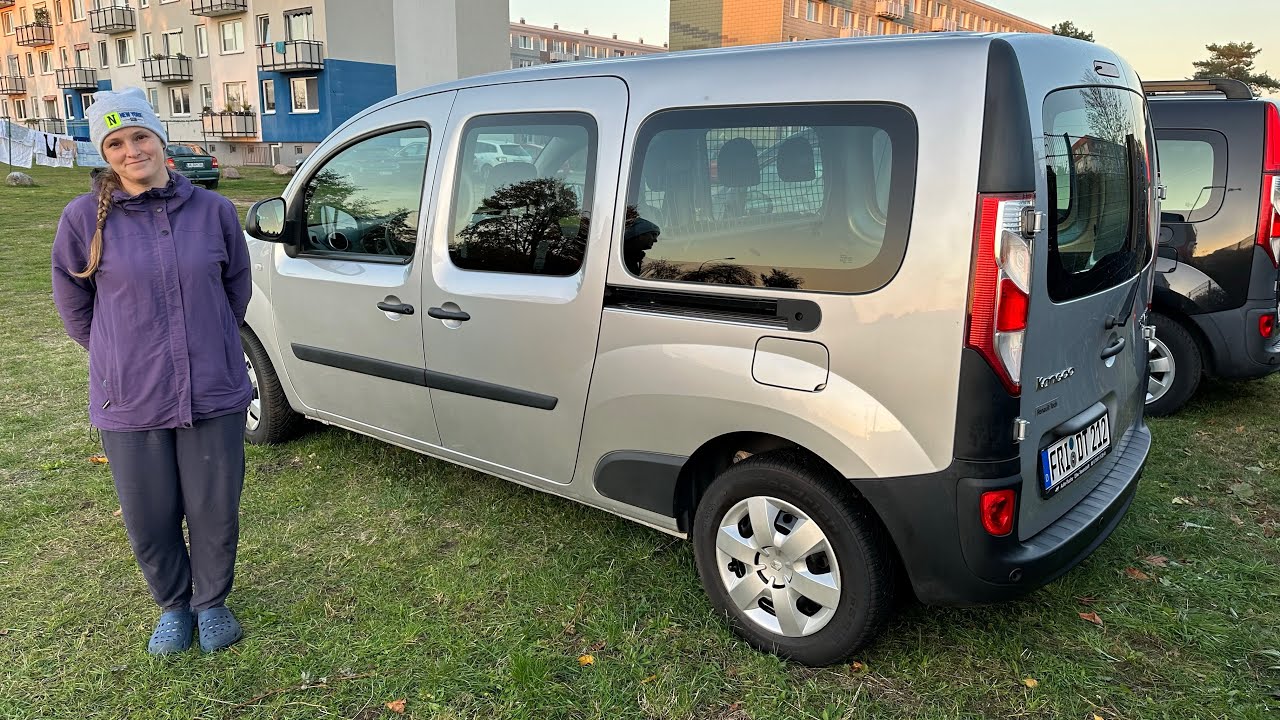 Renault kangoo Ze. 33 kw.  Максимальный пробег на заряженной батарее в 33 киловатта.