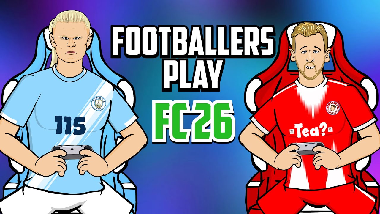 ФУТБОЛИСТЫ ИГРАЮТ В FC 26🎮 Холанд, Месси, Роналду, Палмер и другие!