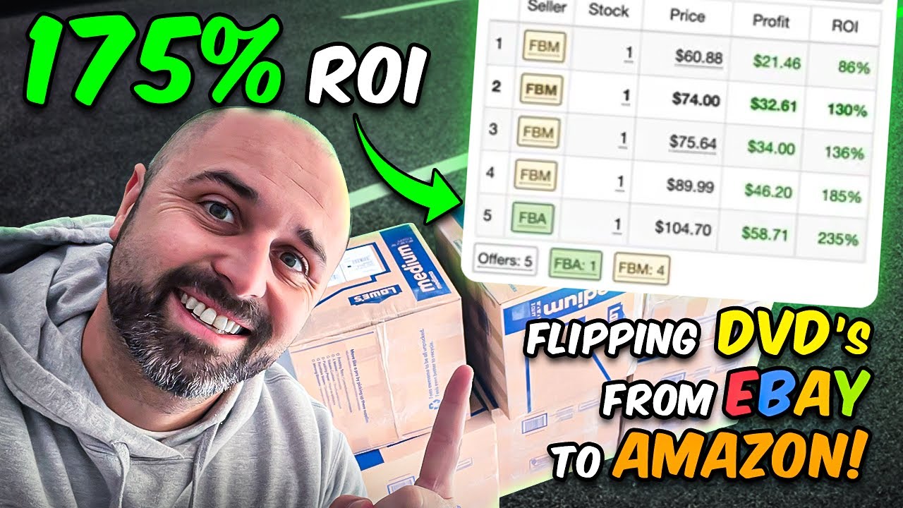 175% ROI Flipping DVD&rsquo;s From eBay to Amazon - Just Purchased This!