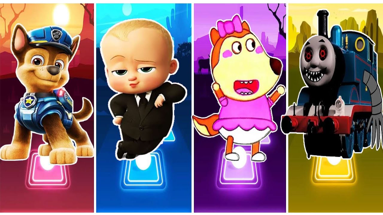 The Baby Boss 🆚 Paw Patrol 🆚 Thomas the Train exe 🆚 Wolfoo. 🎶 Who Will Win? 🎯