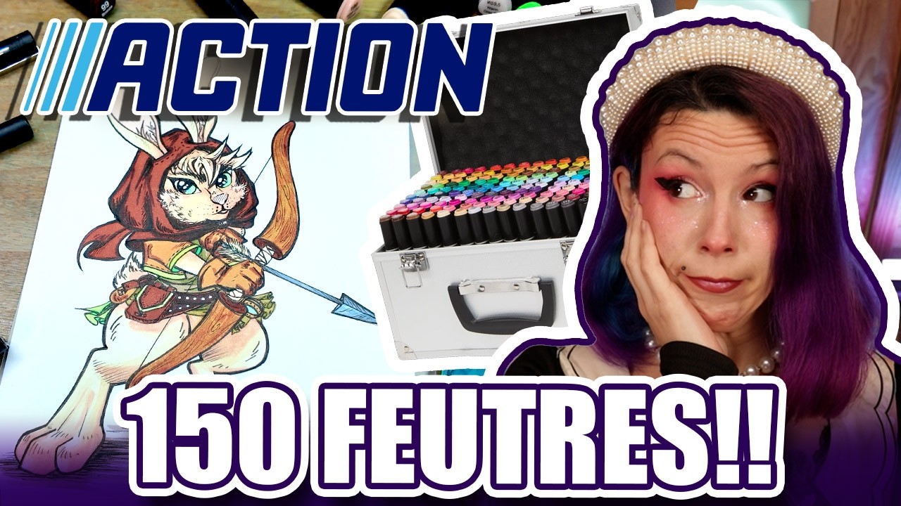 HAUL ACTION 🌟150 feutres à alcool à 25€ : ARNAQUE OU PÉPITE ?