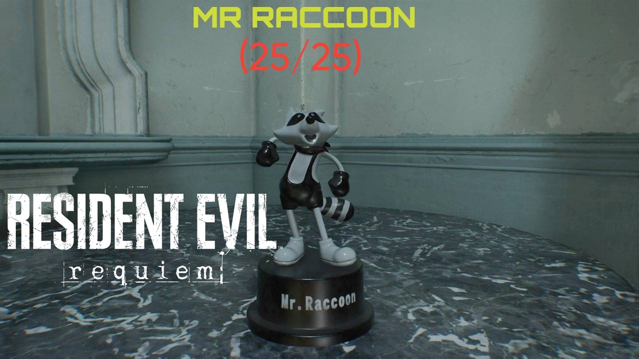 RE9: Resident Evil Requiem | All Mr. Raccoon Locations (You Little Rascal Trophy Guide!!!)