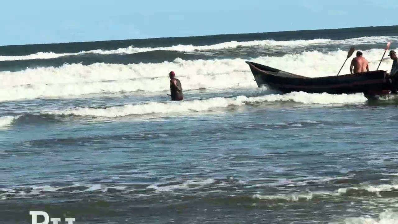Itanhaém Fishing Boat Beach Launch 