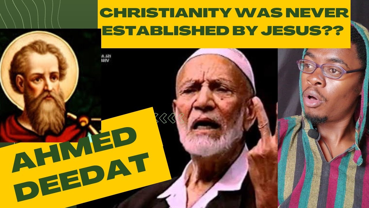ХРИСТИАНИН РЕАКЦИЯ на Ахмеда Дидата: Истинный отец христианства — Павел, а не Иисус (Я В ШОКЕ)