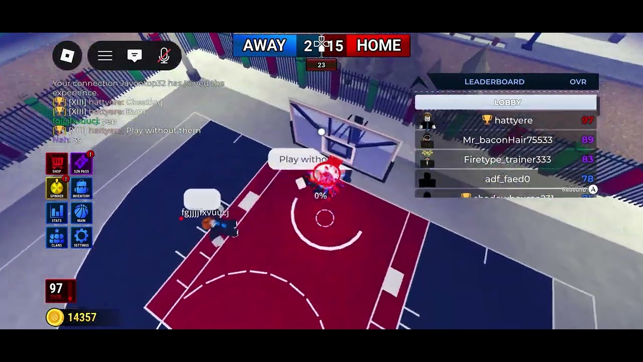 First game back on BL and it’s a cheater  fgjjjjfxvuucj