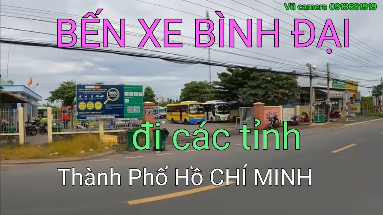 bến xe Bình Đại đi TP Hồ Chí và các tỉnh miền tây